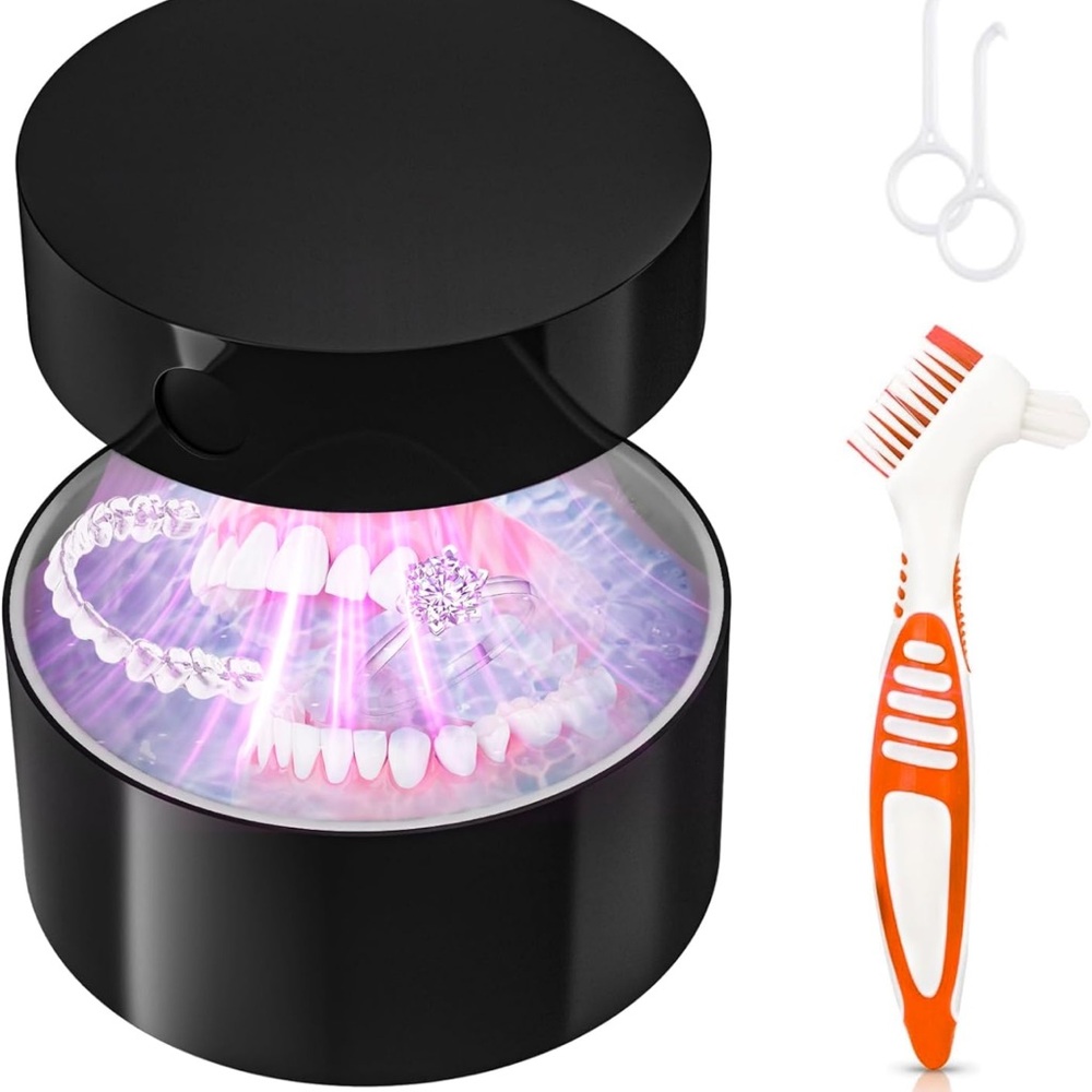 Ultrasonic retainers cleaner